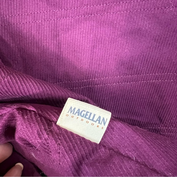 Magellan Outdoors Purple and Tan Vest - Picture 4 of 7